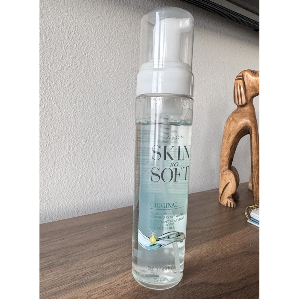 Avon Skin So Soft Foam Oil Body Wash - Picture 3 of 6